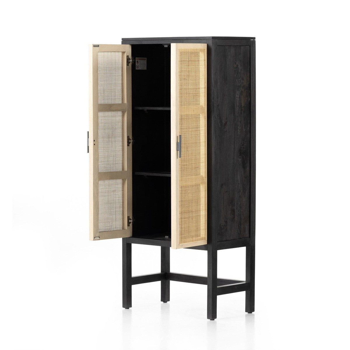 Caprice Narrow Cabinet - Natural Cane