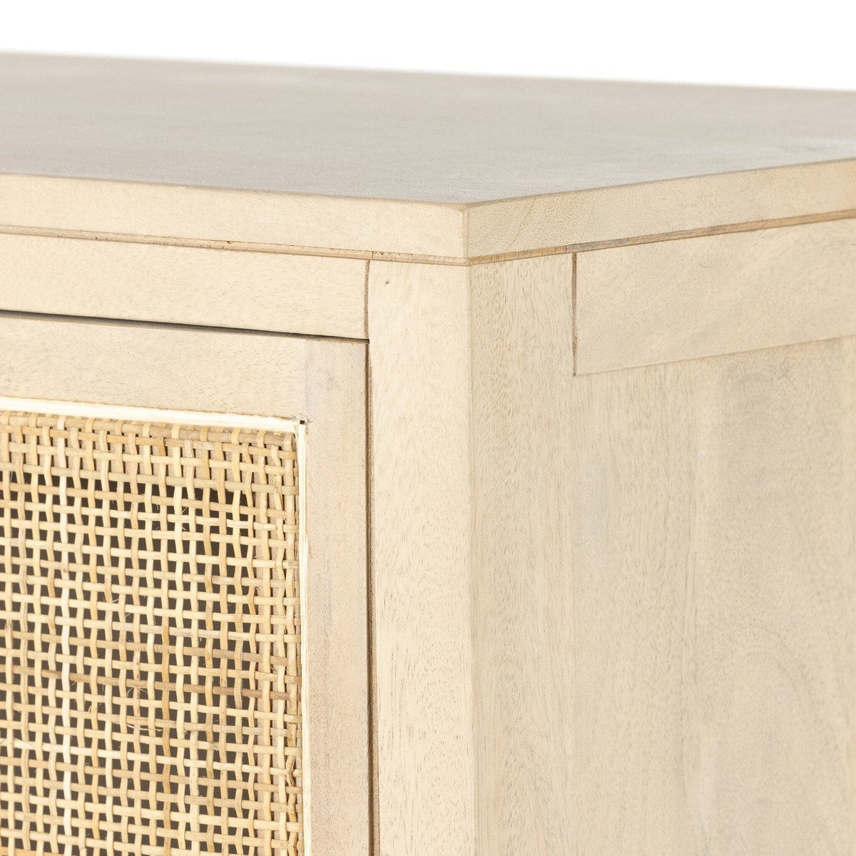 Caprice Narrow Cabinet - Natural Cane