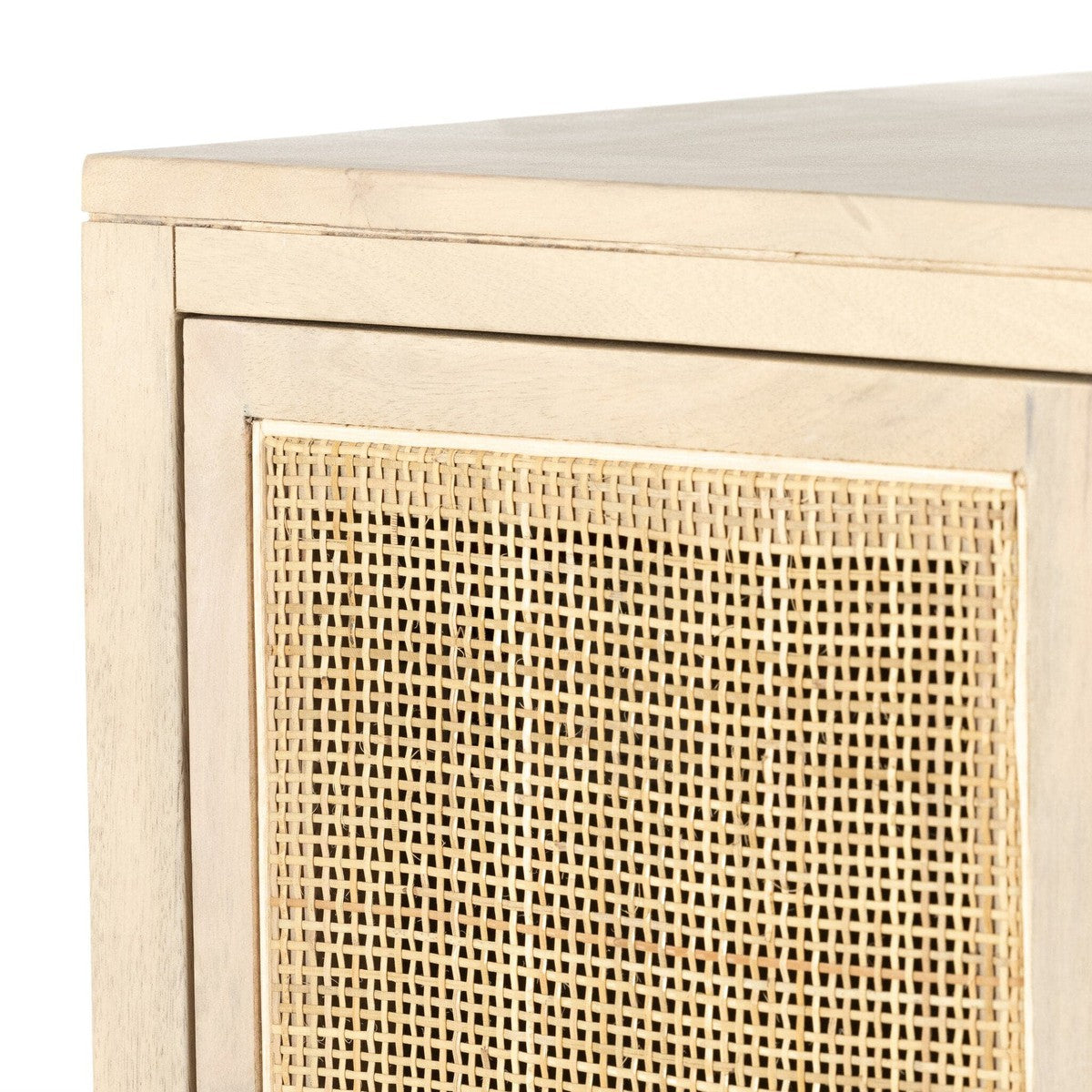 Caprice Narrow Cabinet - Natural Cane