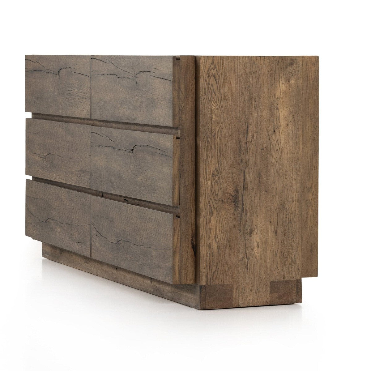 Perrin 6 Drawer Dresser - Rustic Fawn