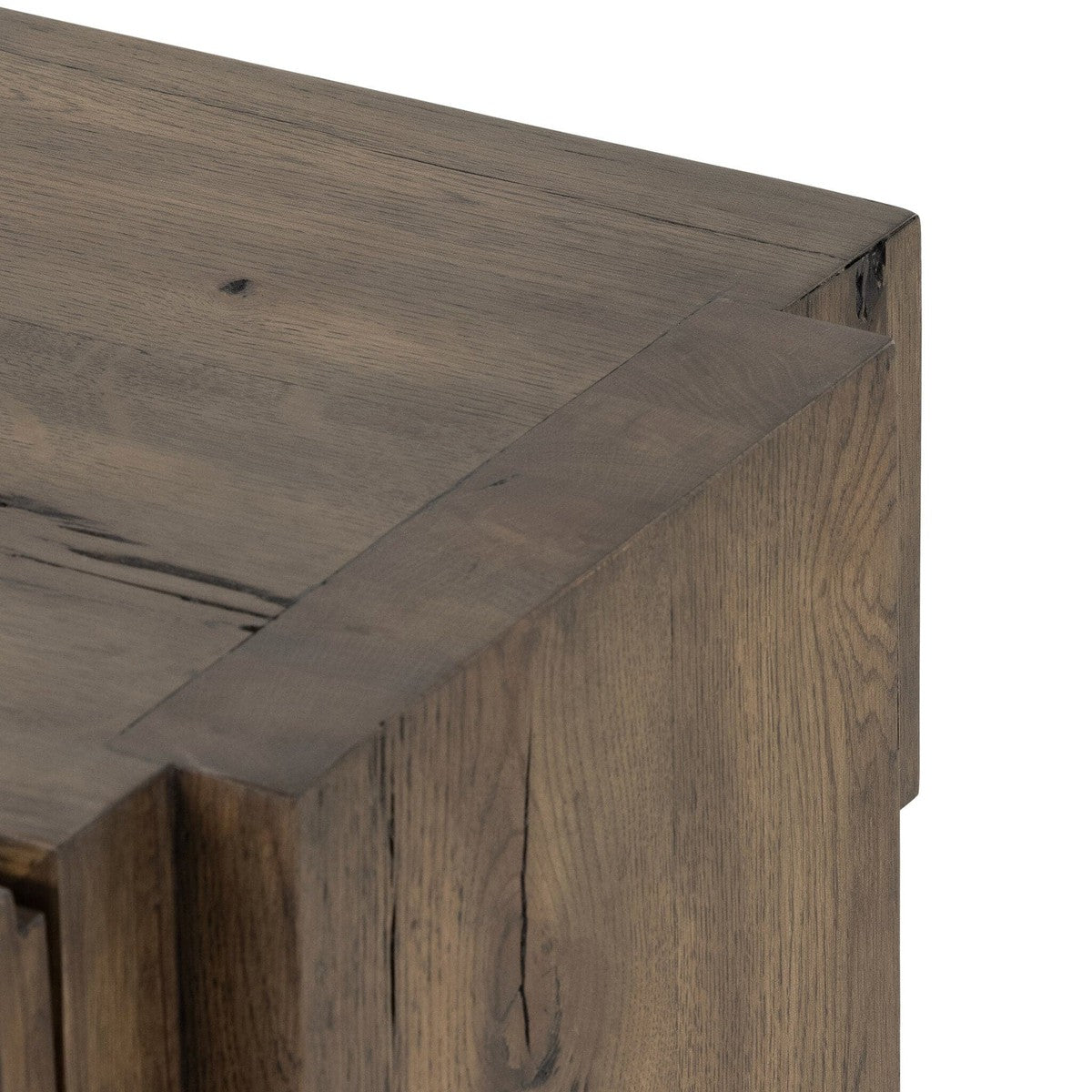 Perrin Nightstand - Rustic Fawn Veneer