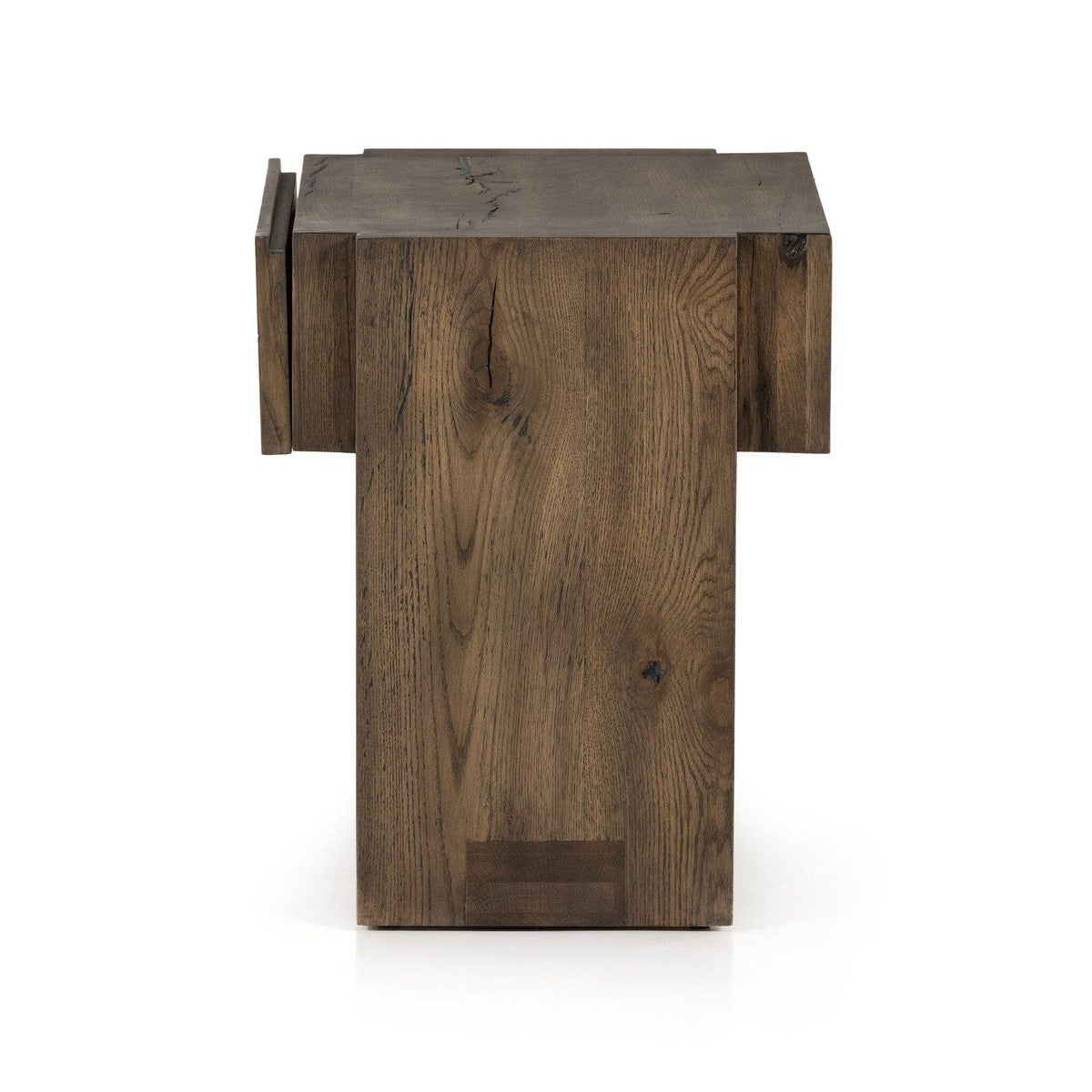 Perrin Nightstand - Rustic Fawn Veneer