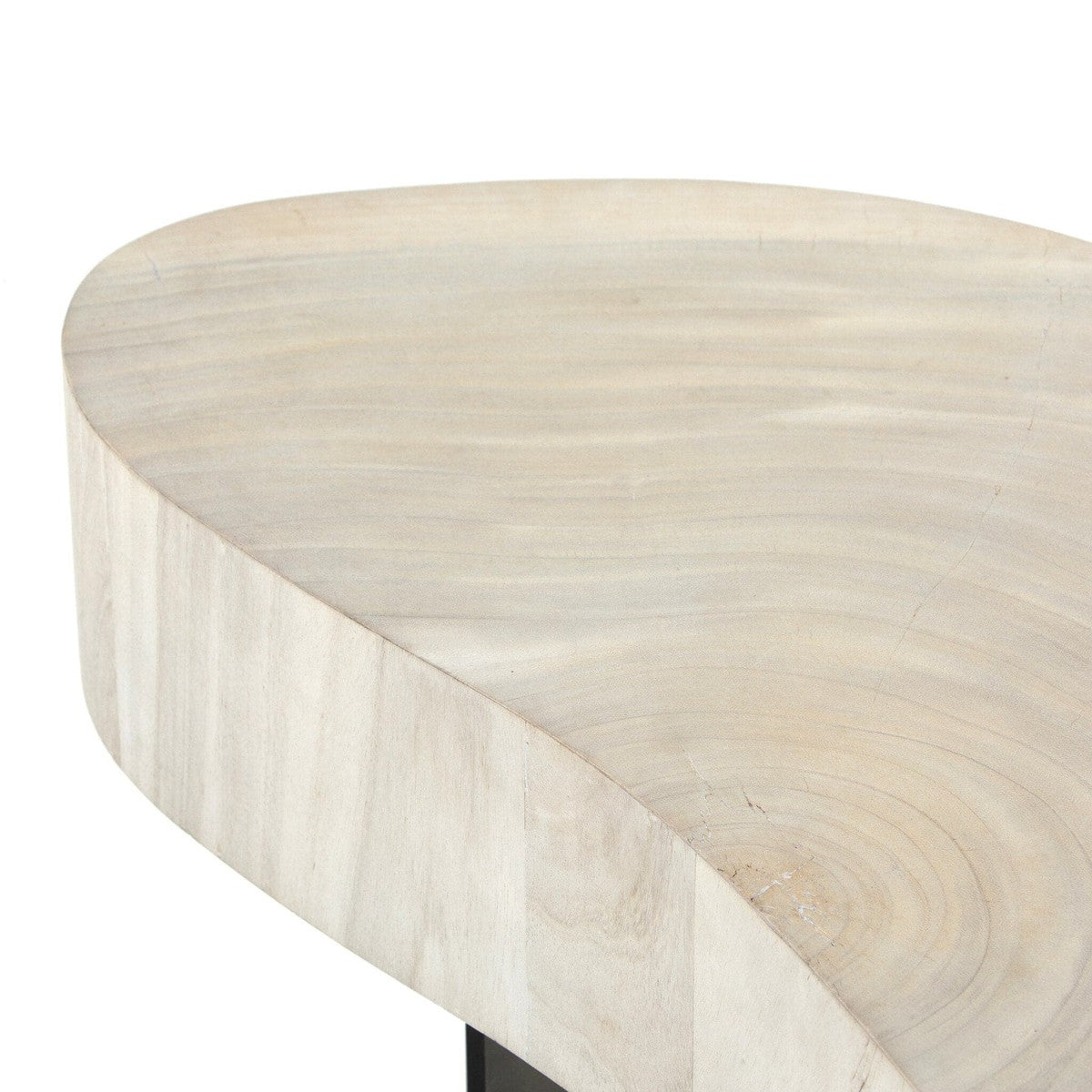 Avett Coffee Table - Bleached Guanacaste Oyster