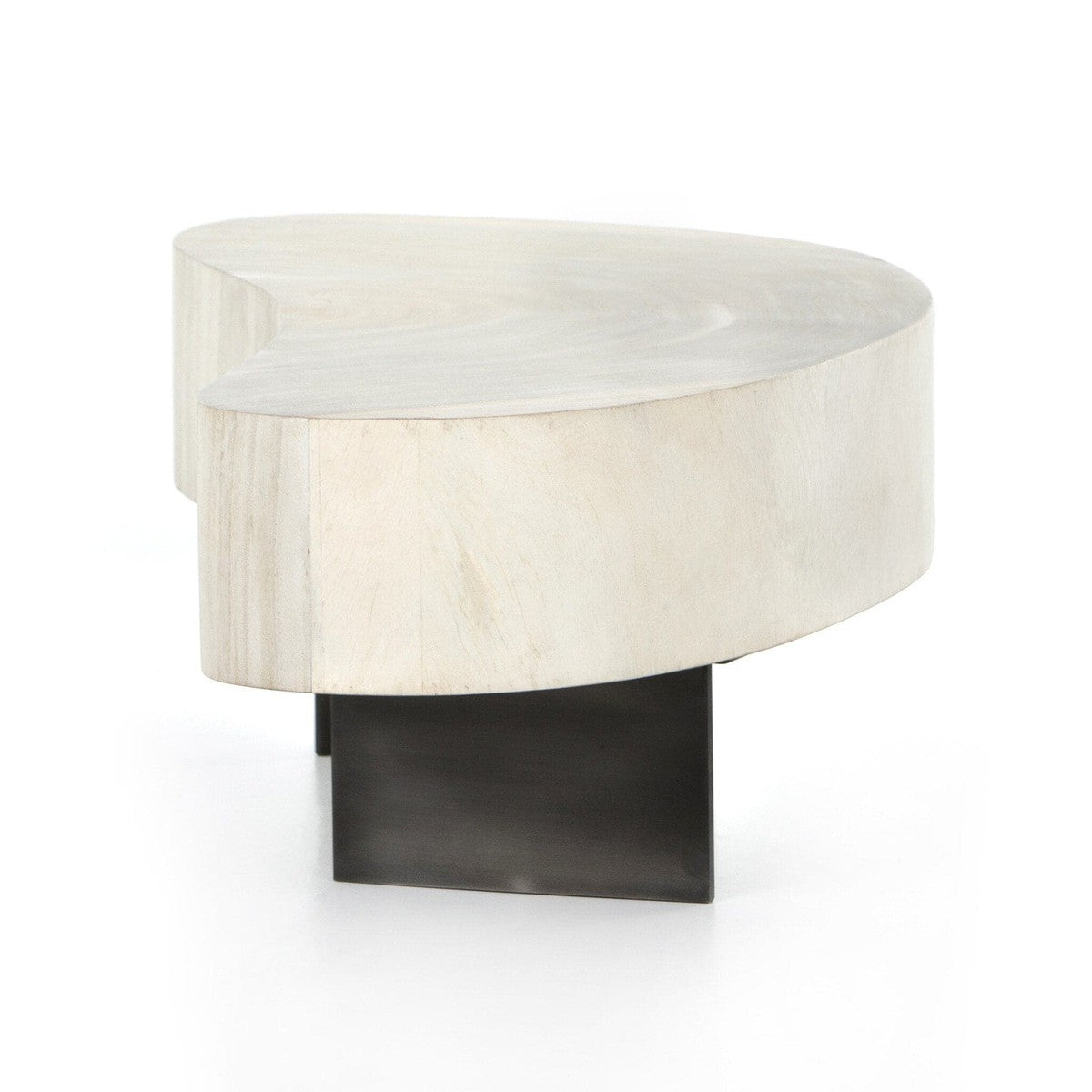 Avett Coffee Table - Bleached Guanacaste Oyster