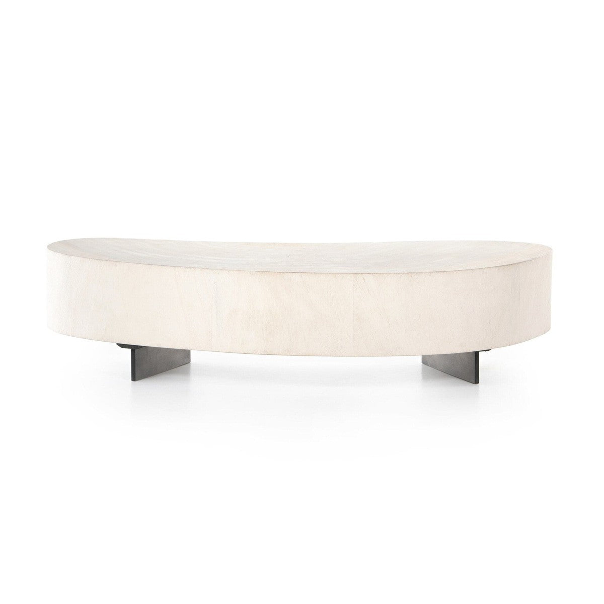 Avett Coffee Table - Bleached Guanacaste Oyster