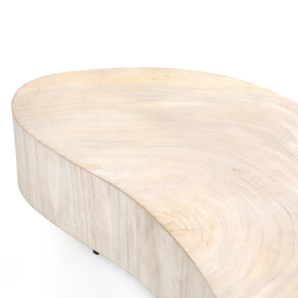 Avett Coffee Table - Bleached Guanacaste Oyster