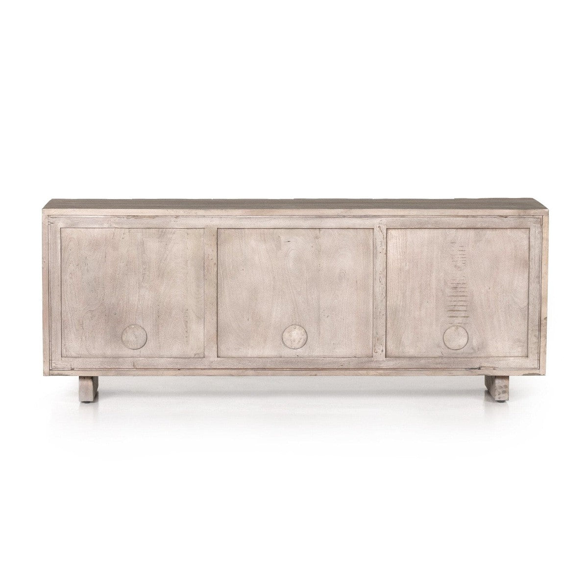 Rivka Media Console - Aged Grey