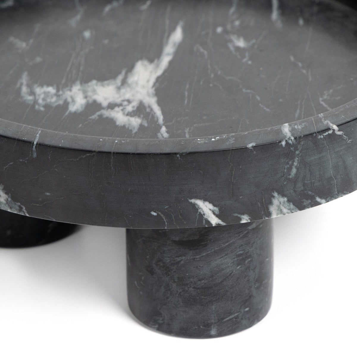 Kanto Bowls, Set Of 2 - Black Marble