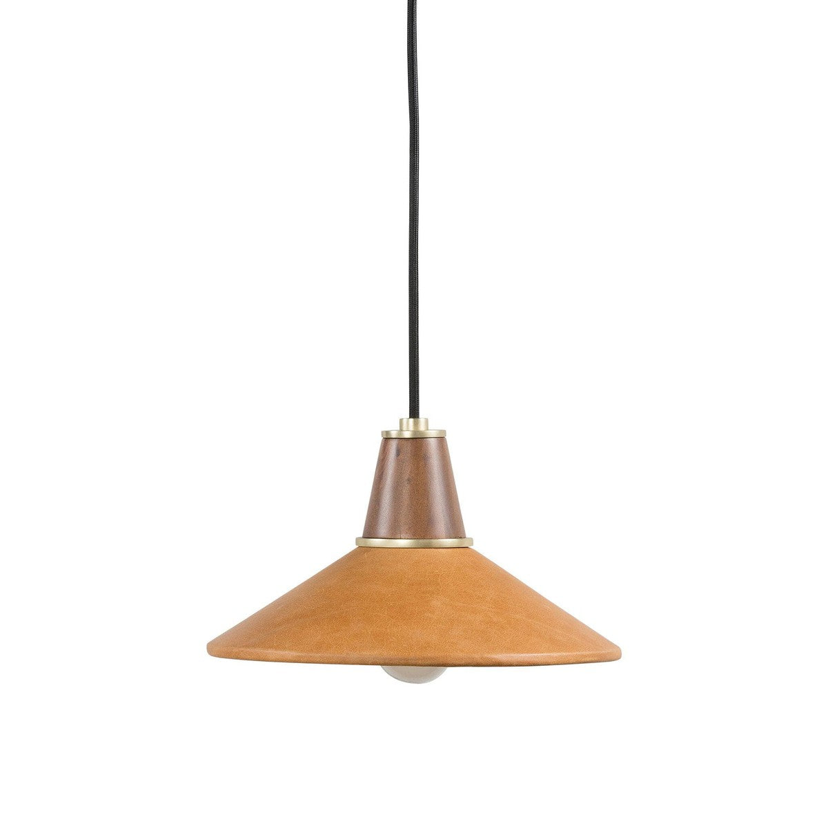 Cullen Pendant - Camel Leather