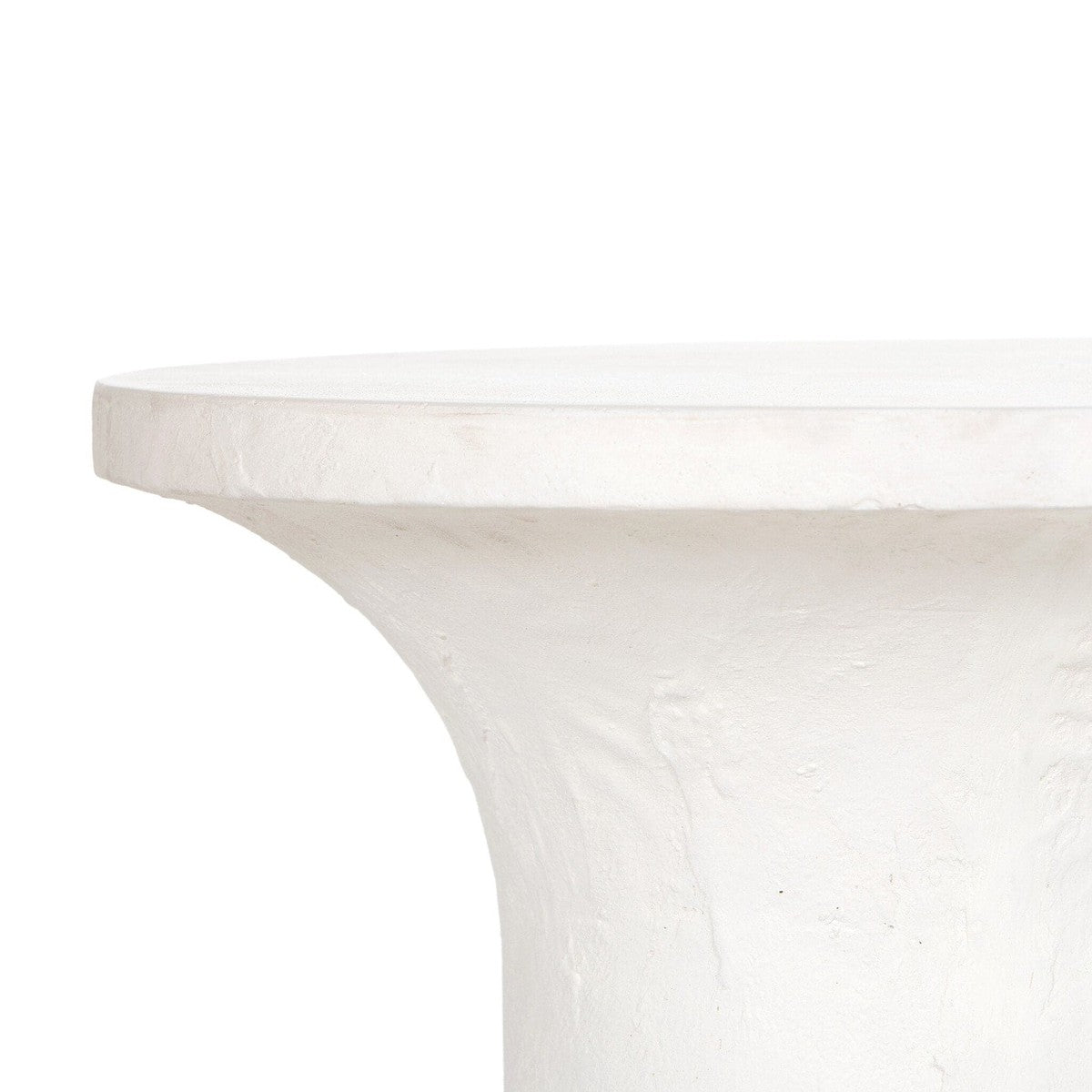 Parra Low End Table - White Concrete