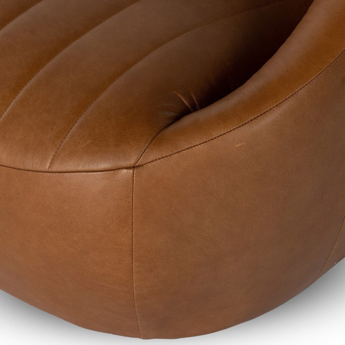 Audie Swivel Chair - Heirloom Sienna