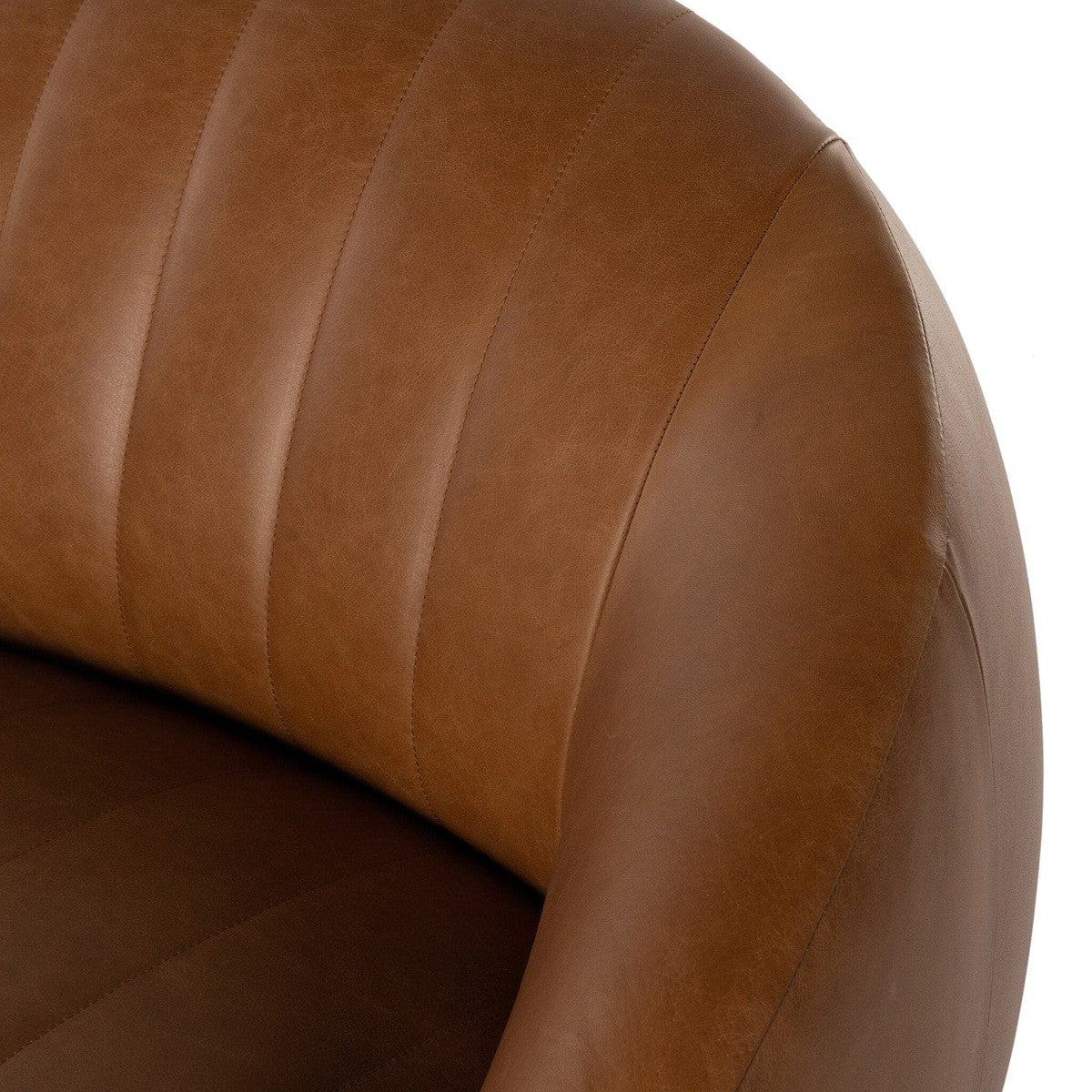 Audie Swivel Chair - Heirloom Sienna