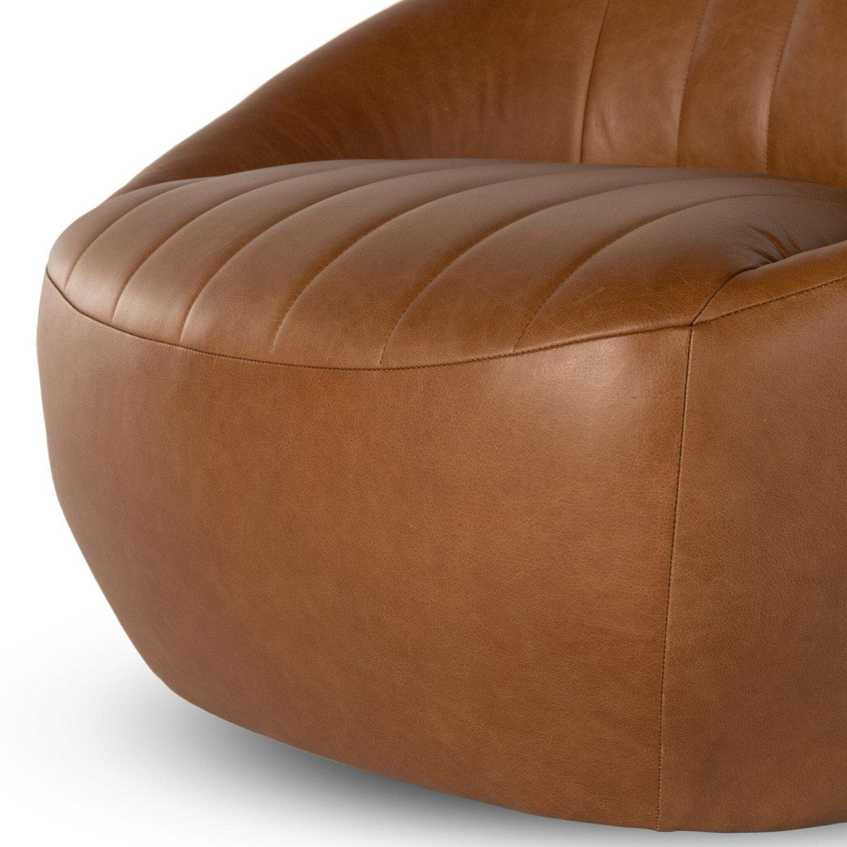 Audie Swivel Chair - Heirloom Sienna