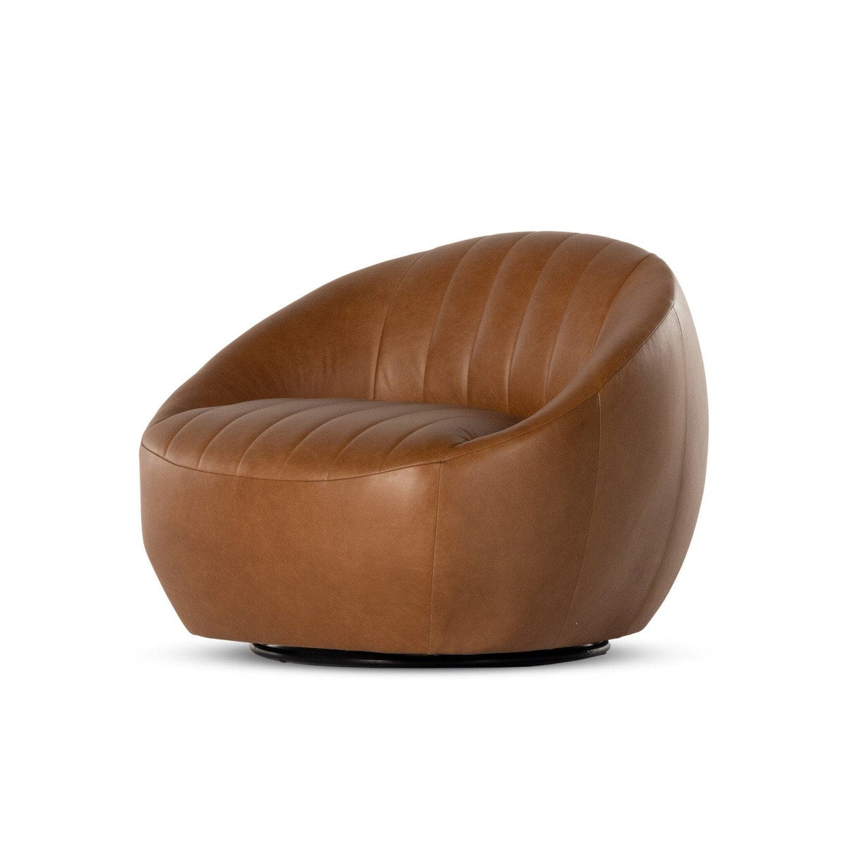 Audie Swivel Chair - Heirloom Sienna