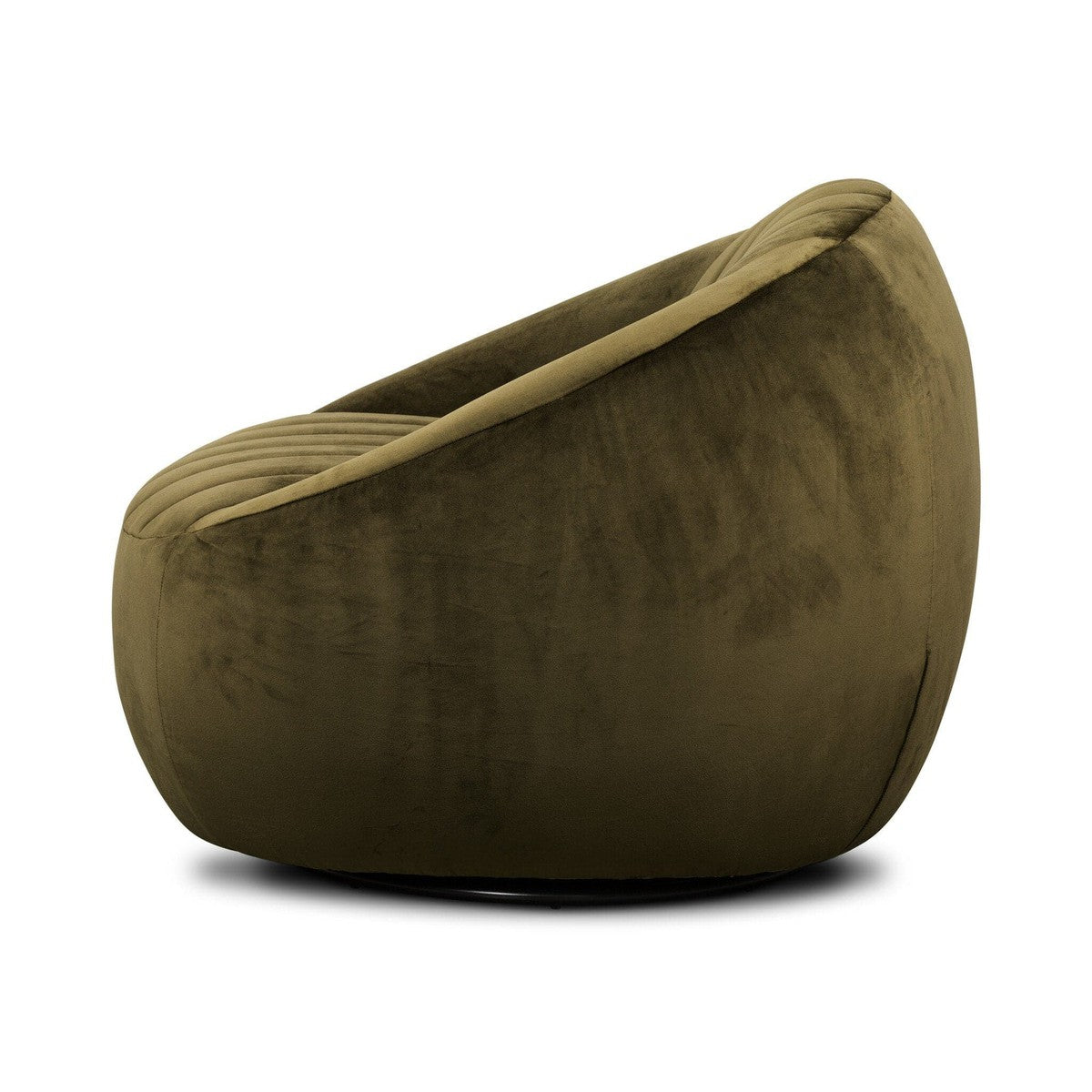 Audie Swivel Chair - Surrey Olive