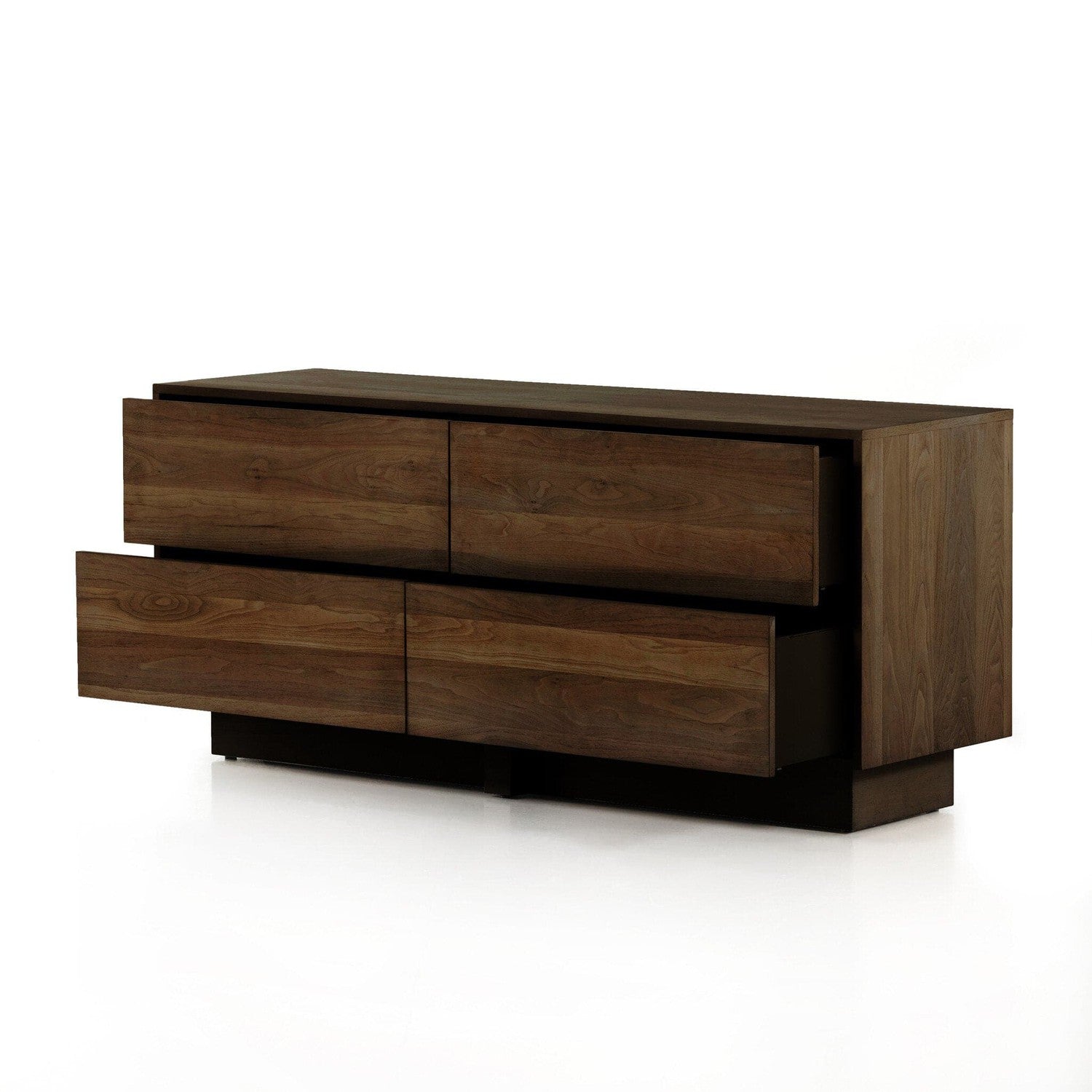 Bodie 4 Drawer Dresser - Dark Walnut