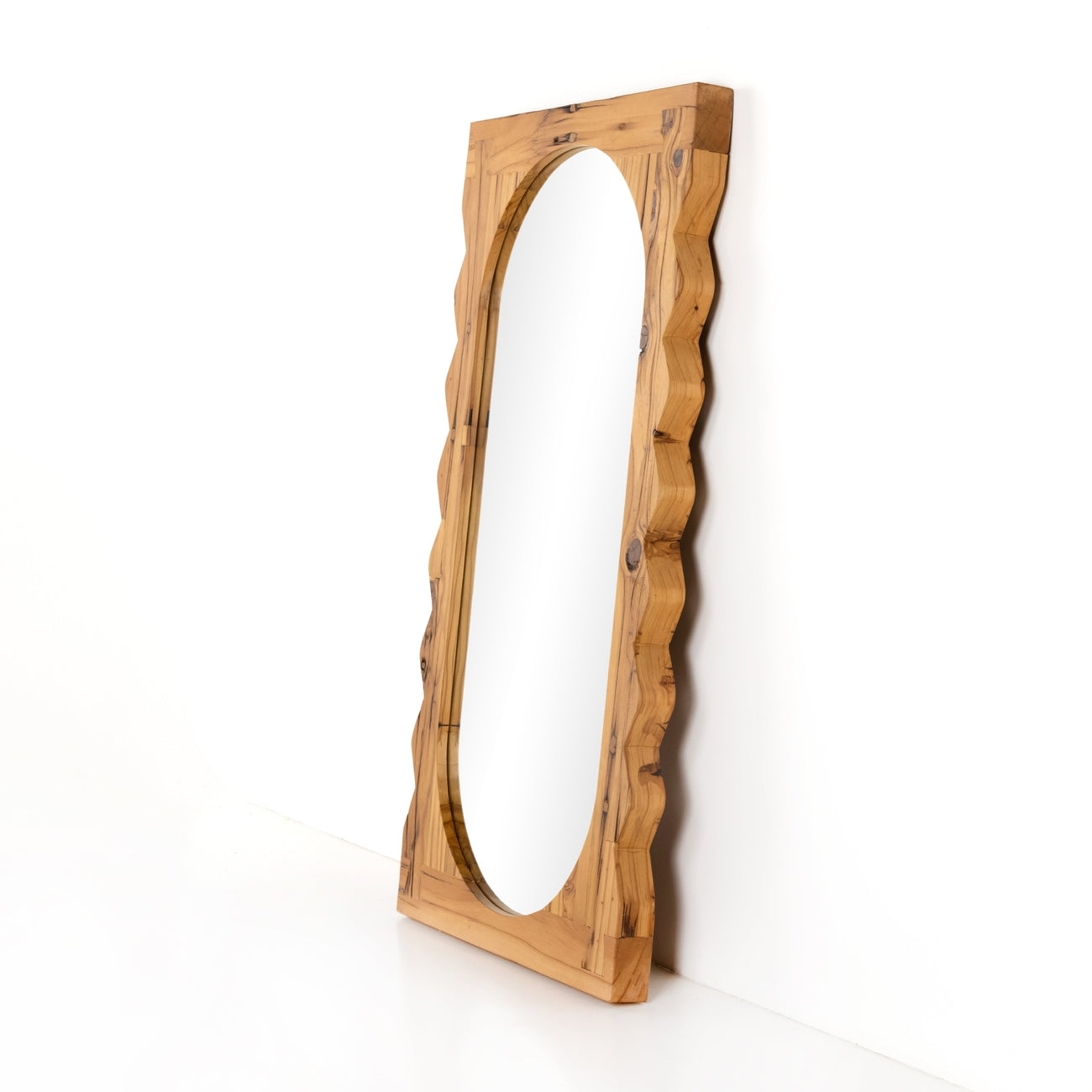 Aldrik Mirror - Natural Reclaimed Pine-Four Hands-FH-226487-001-Decor-2-France and Son