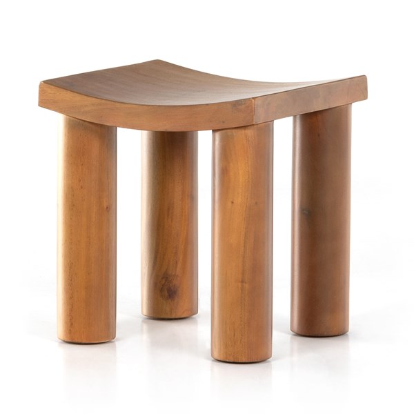 Alvin Accent Stool-Sundried-Four Hands-FH-226606-001-Side Tables-1-France and Son