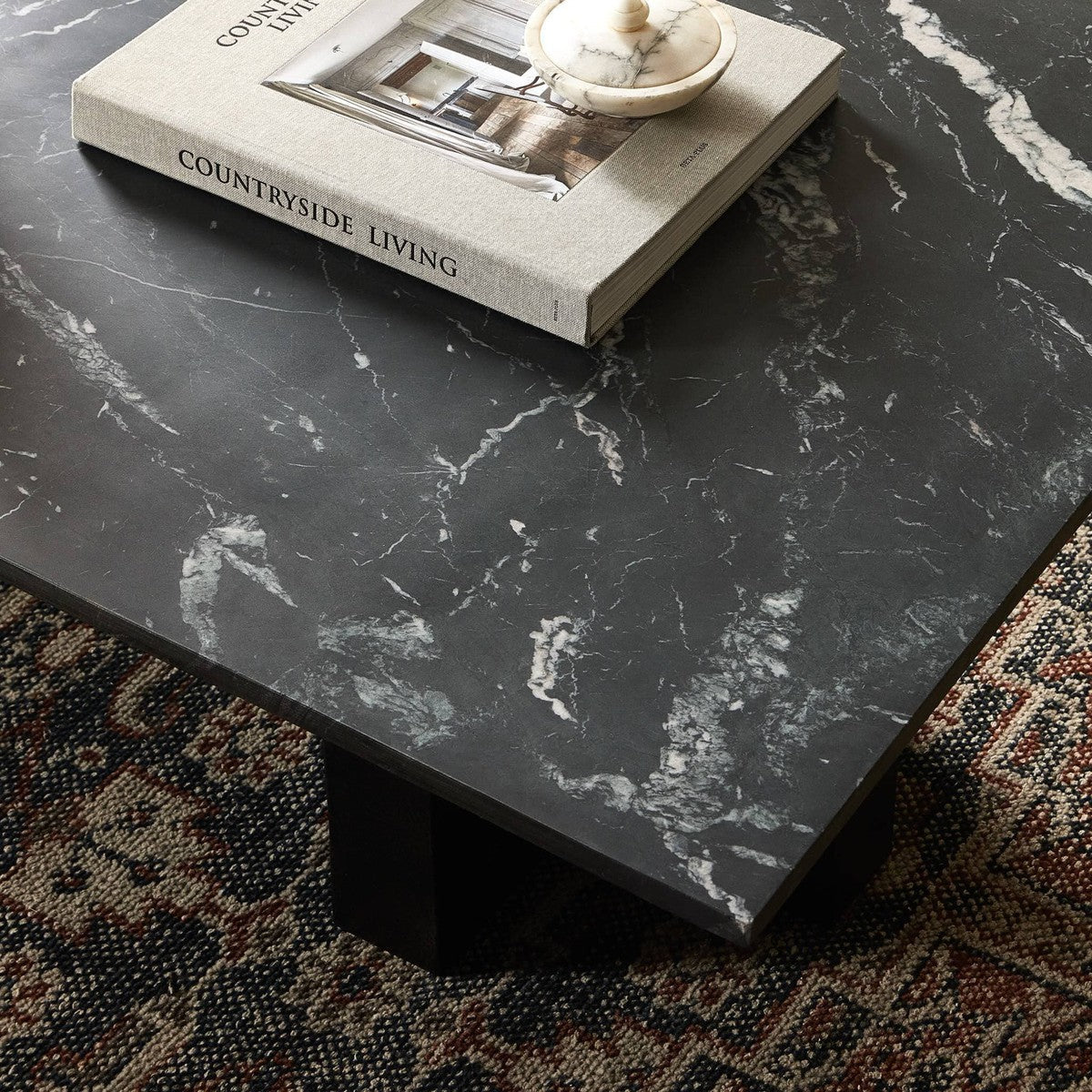 Terrell Coffee Table - Black Marble