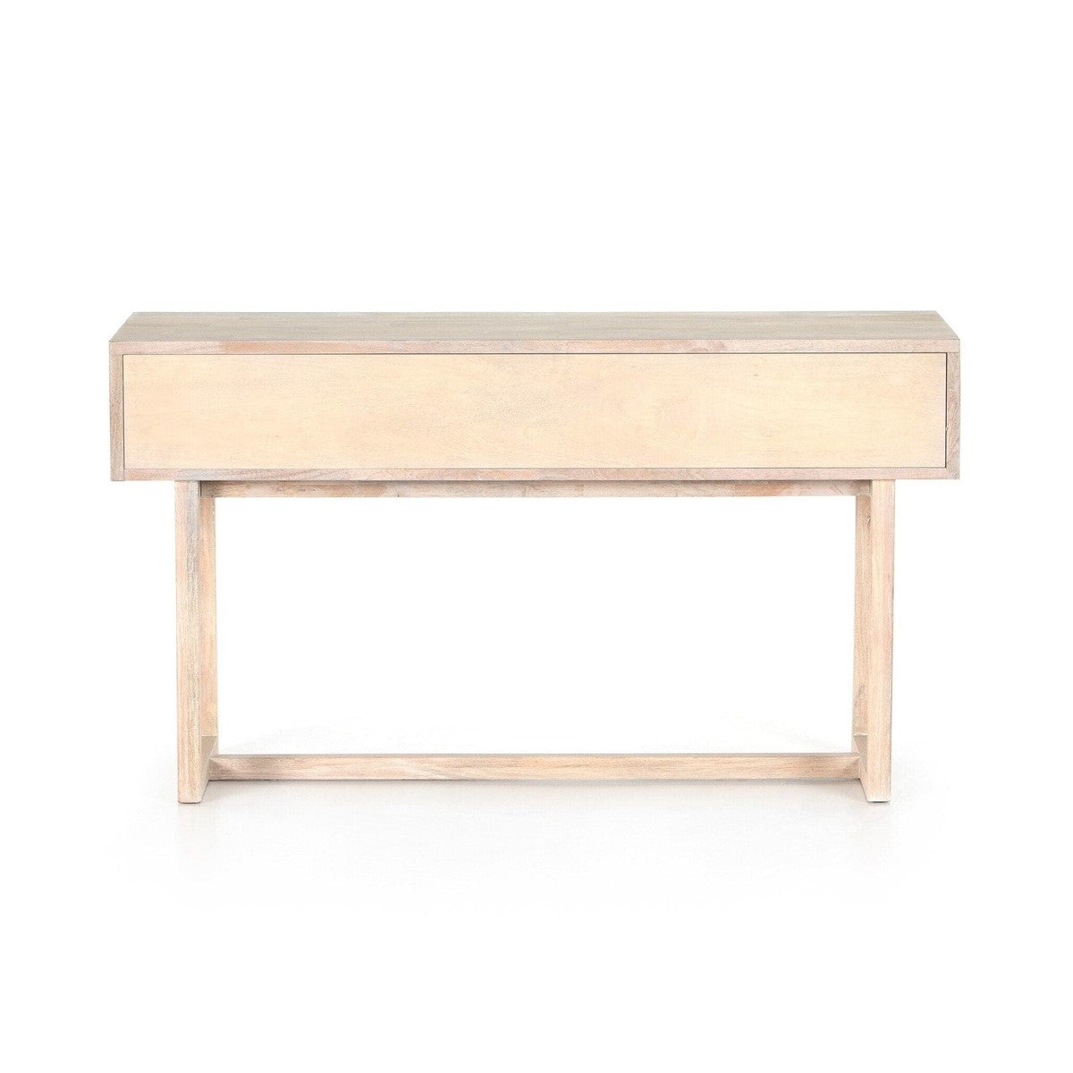 Clarita Console Table - White Wash Mango