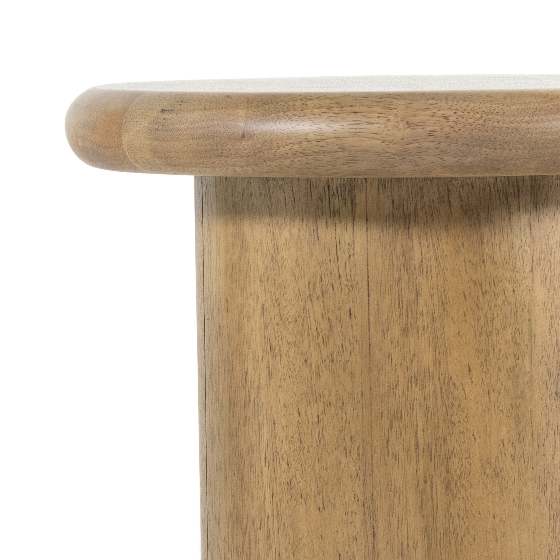 Zach End Table - Burnished Parawood