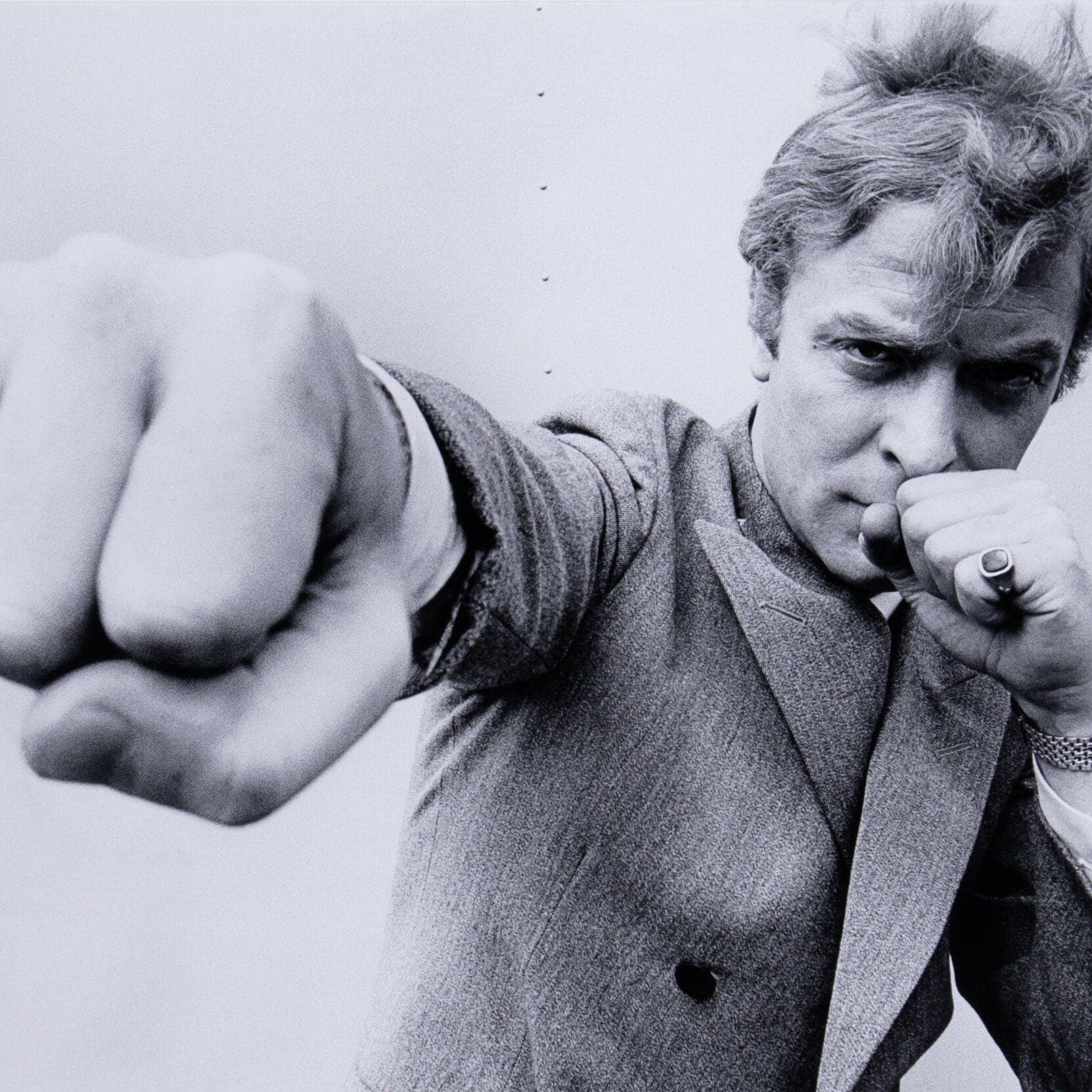 Michael Caine Punch by Getty Images - Black 2.5 Maple