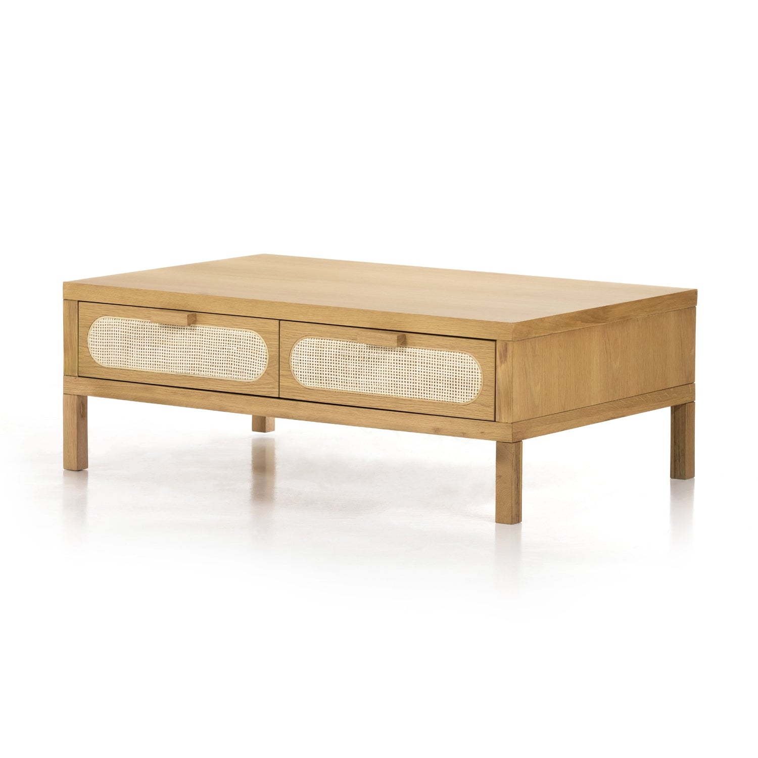 Allegra Coffee Table - Honey Oak Veneer-Four Hands-FH-226676-002-Coffee Tables-1-France and Son