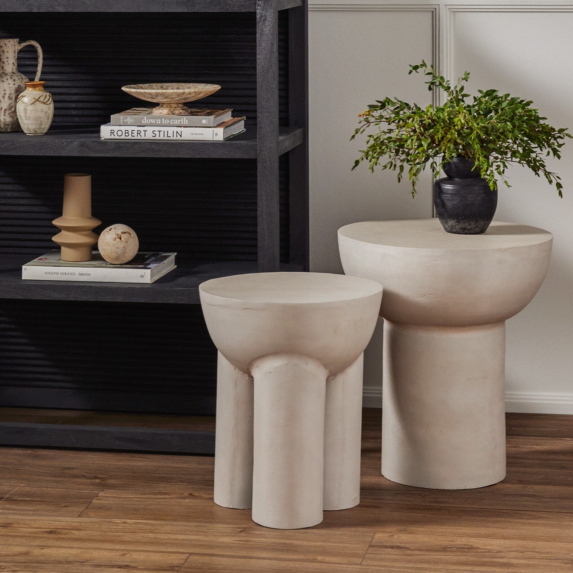 Searcy End Table - Textured Matte White