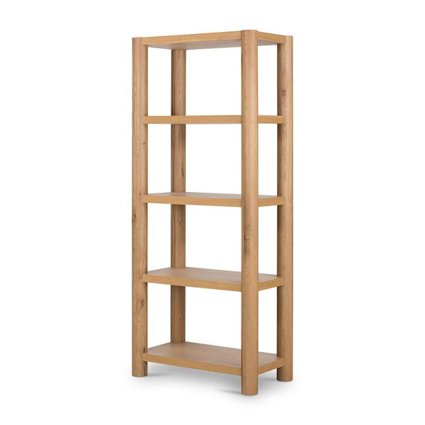 Adan Bookcase - Light Oak-Four Hands-FH-226694-001-Bookcases & Cabinets-1-France and Son