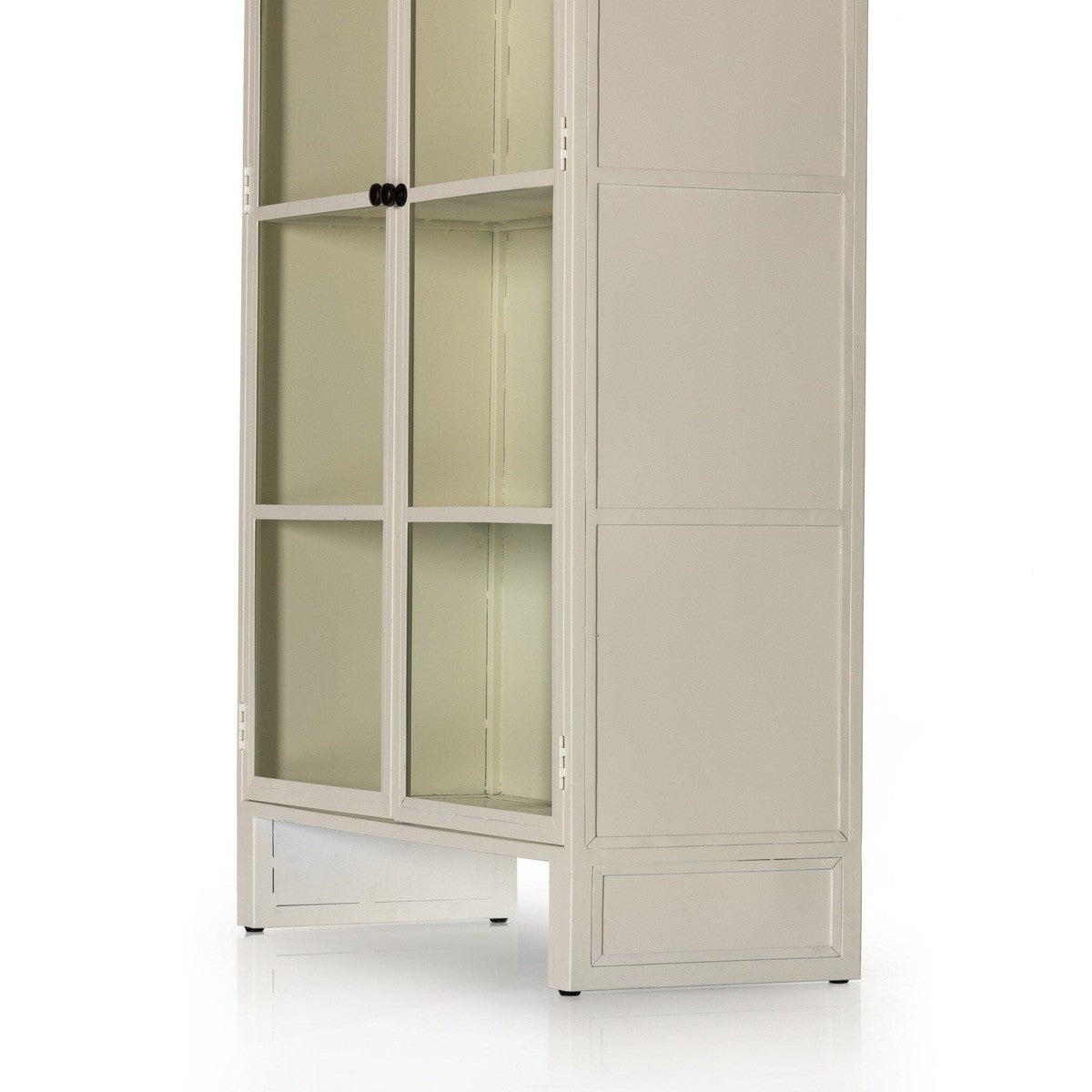 Breya Cabinet - Cream Powder Coat