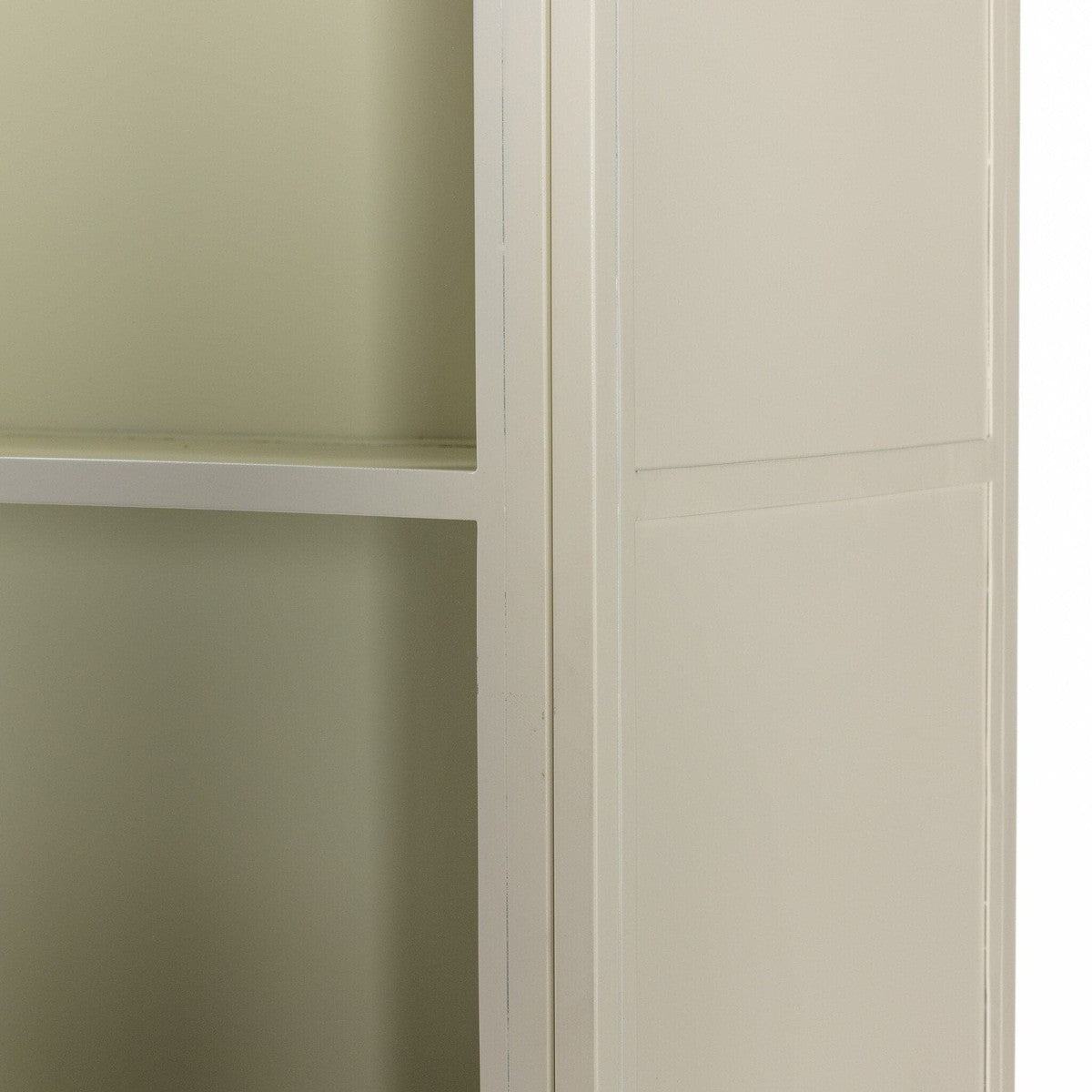 Breya Cabinet - Cream Powder Coat