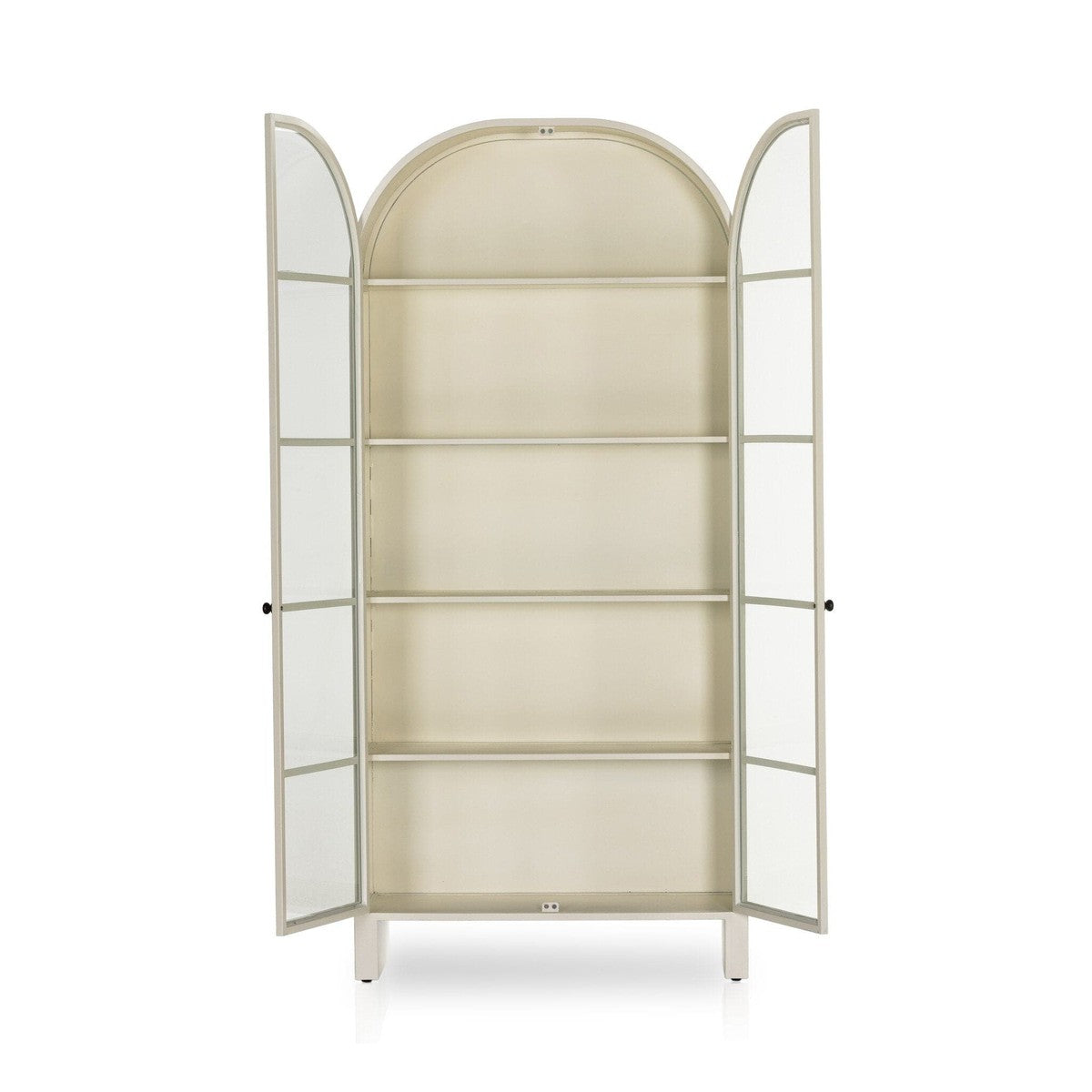 Breya Cabinet - Cream Powder Coat