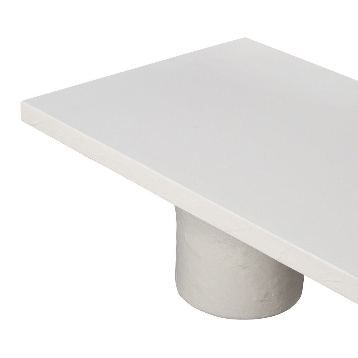 Parra Coffee Table - White Concrete