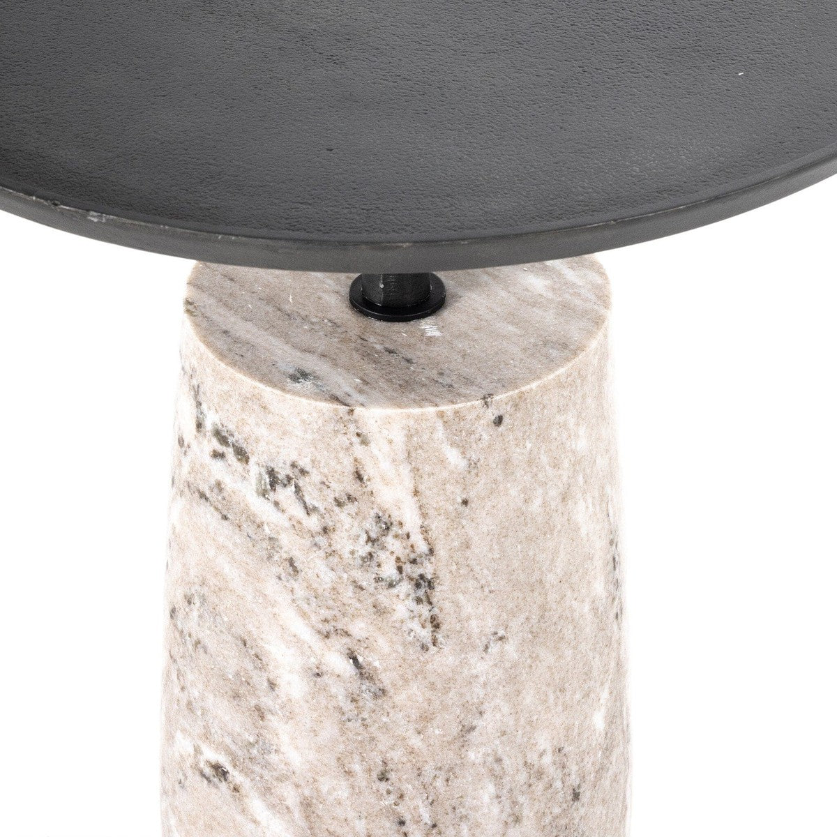 Cronos End Table - Aged Grey