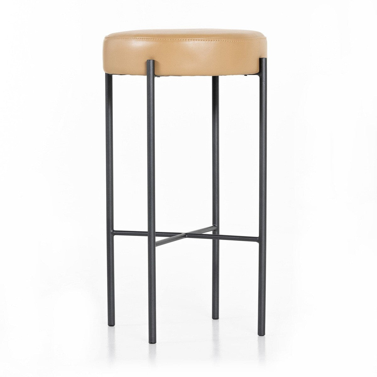 Nocona Bar + Counter Stool - Natural Leather