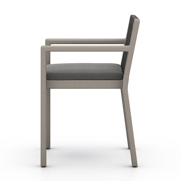 Sonoma Outdoor Dining Armchair - Weathered Grey-Four Hands-FH-226830-008-Outdoor Dining ChairsFaye Sand-6-France and Son