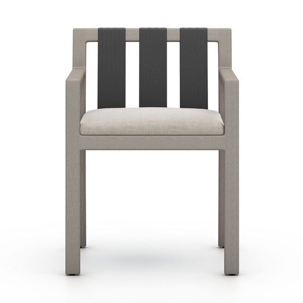 Sonoma Outdoor Dining Armchair - Weathered Grey-Four Hands-FH-226830-008-Outdoor Dining ChairsFaye Sand-8-France and Son