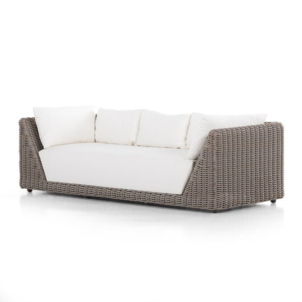 Como Outdoor Sofa-97"-Natural Woven-Four Hands-FH-226858-001-Sofas-1-France and Son