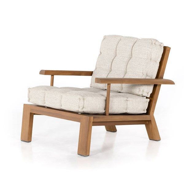 Beck Outdoor Chair - Natural Teak-Four Hands-FH-226873-001-Outdoor Lounge Chairs-1-France and Son