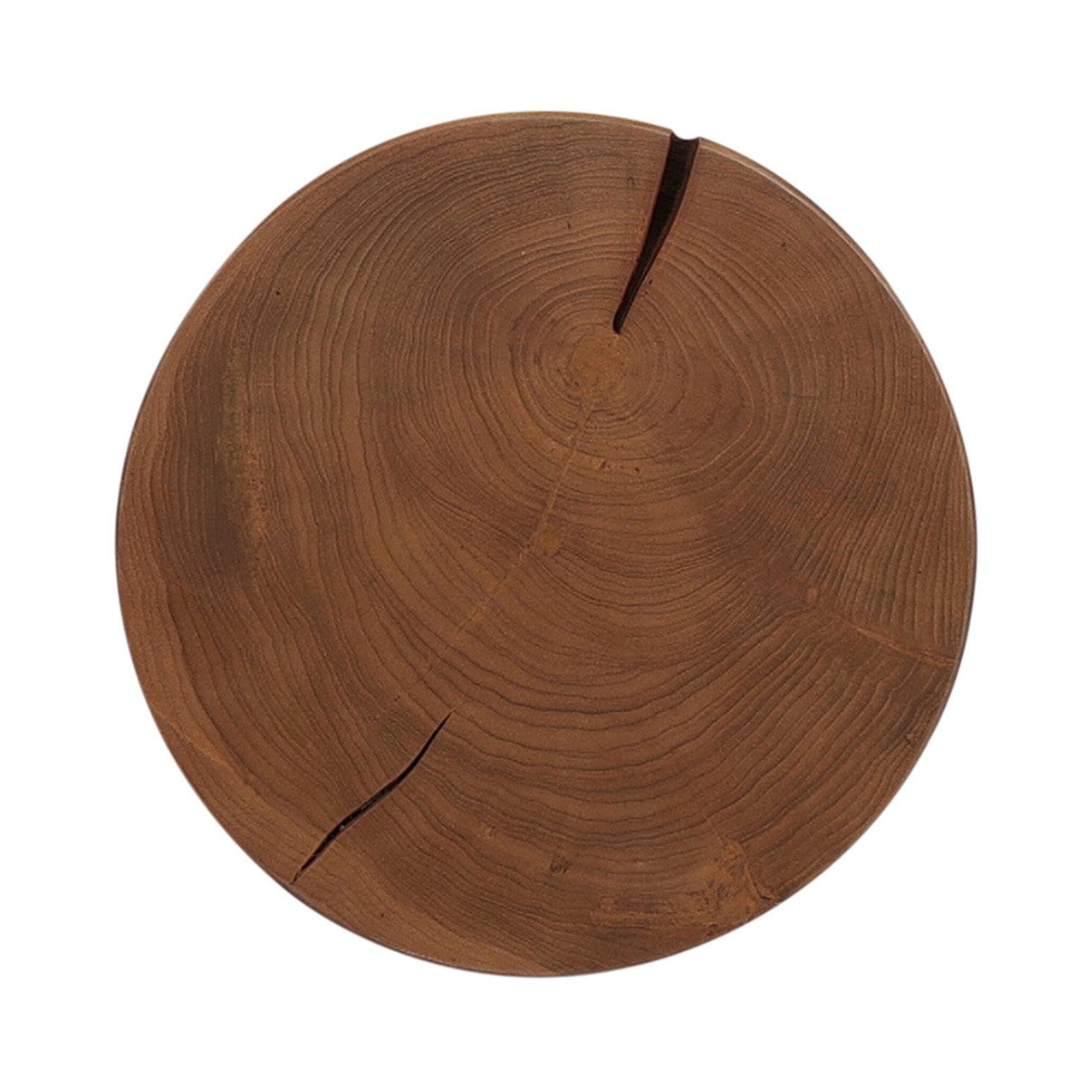 Jovie Outdoor End Table - Natural Teak