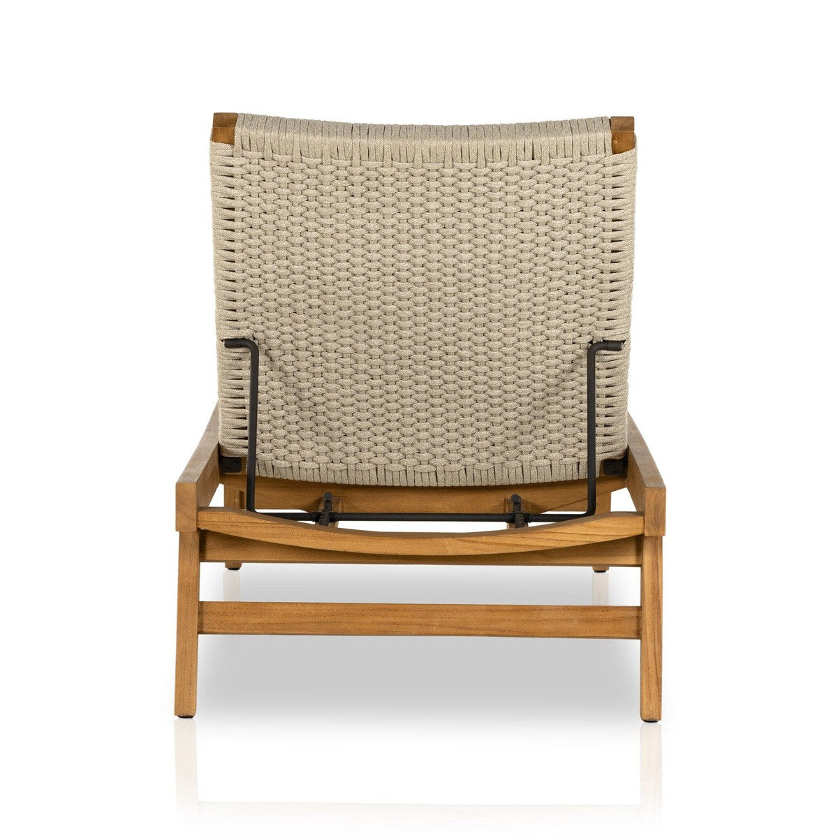 Delano Outdoor Chaise - Ivory Rope