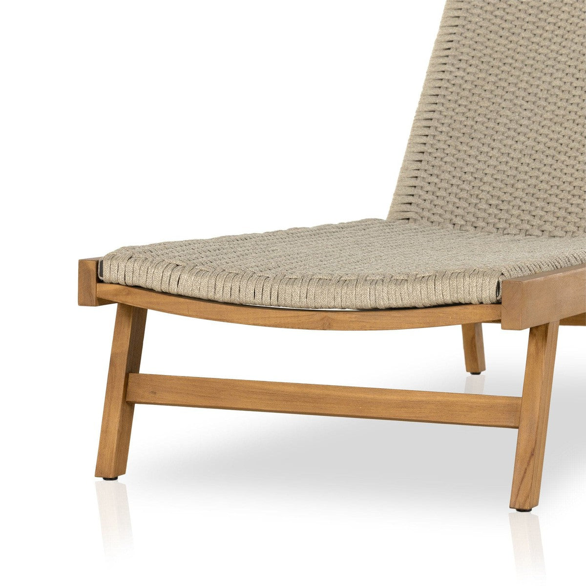 Delano Outdoor Chaise - Ivory Rope