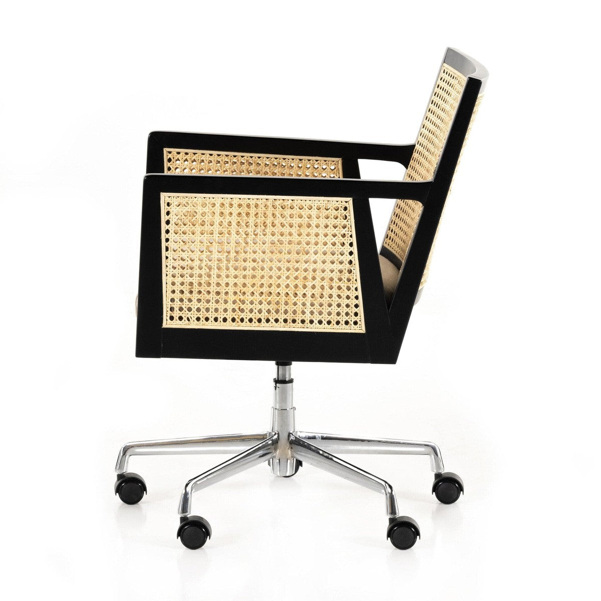 Antonia Cane Arm Desk Chair - Savile Flax