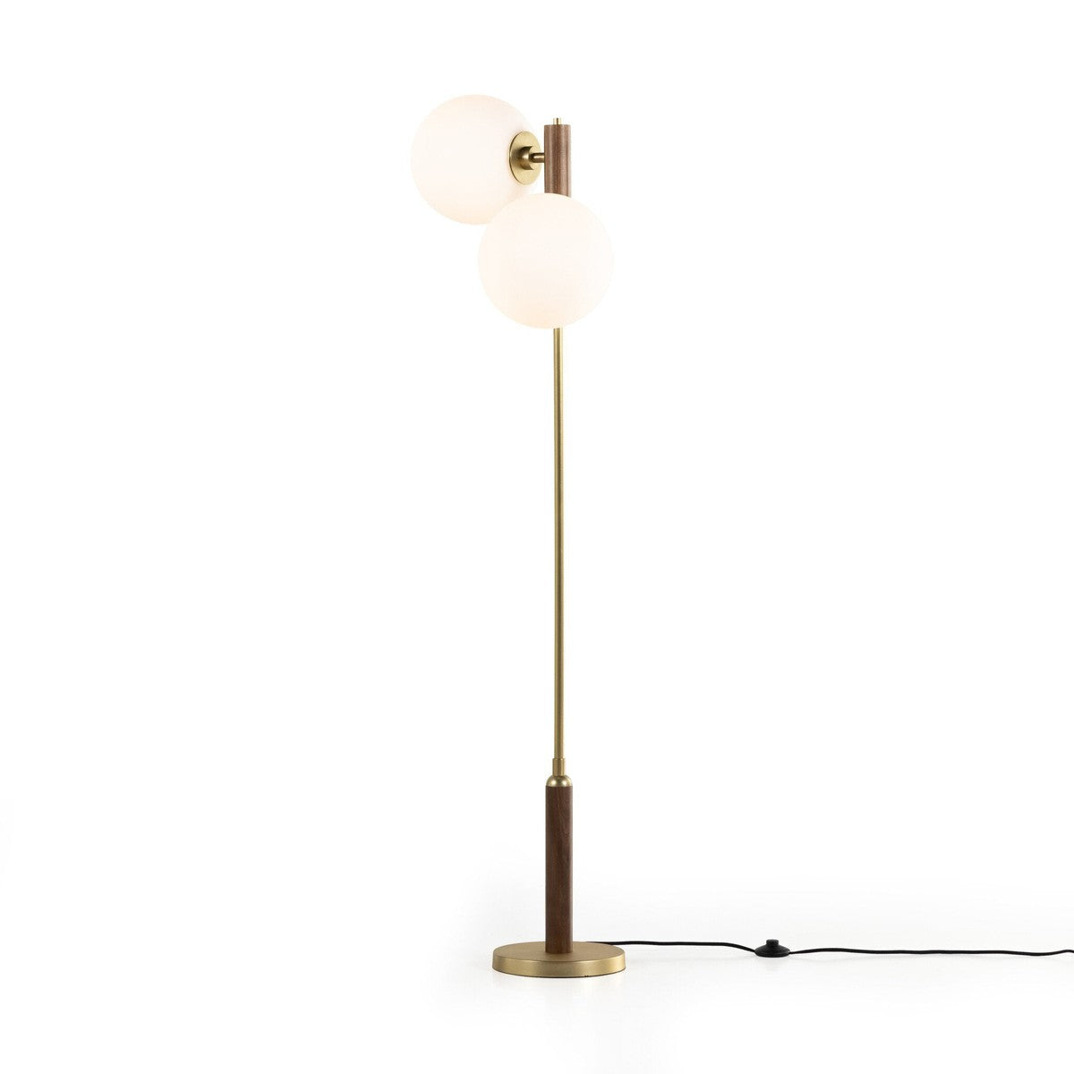 Colome Floor Lamp - Aged Brass