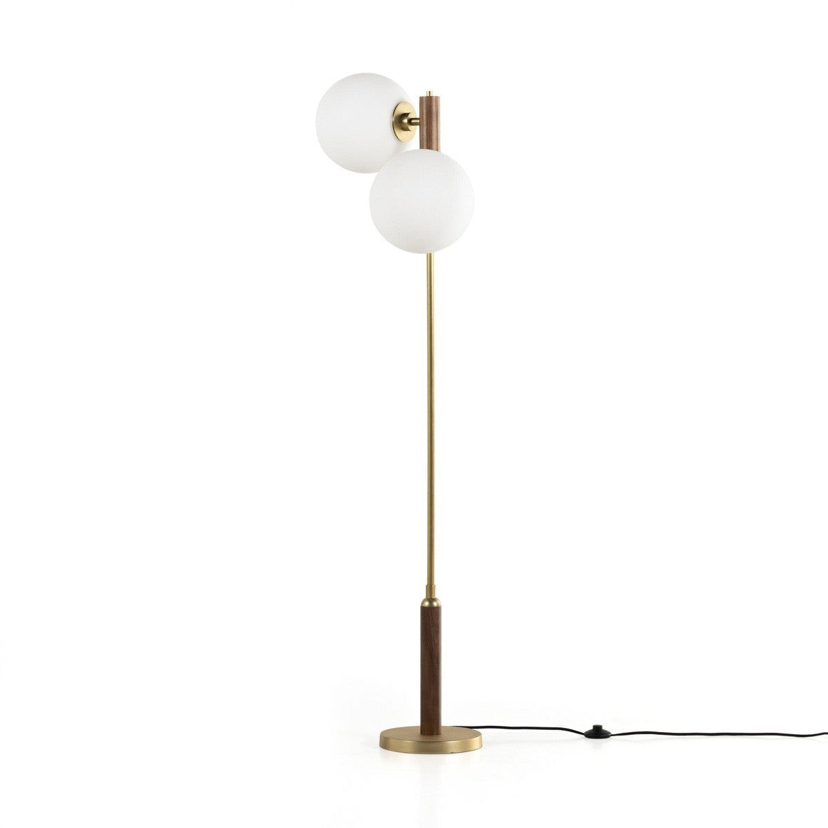 Colome Floor Lamp - Aged Brass