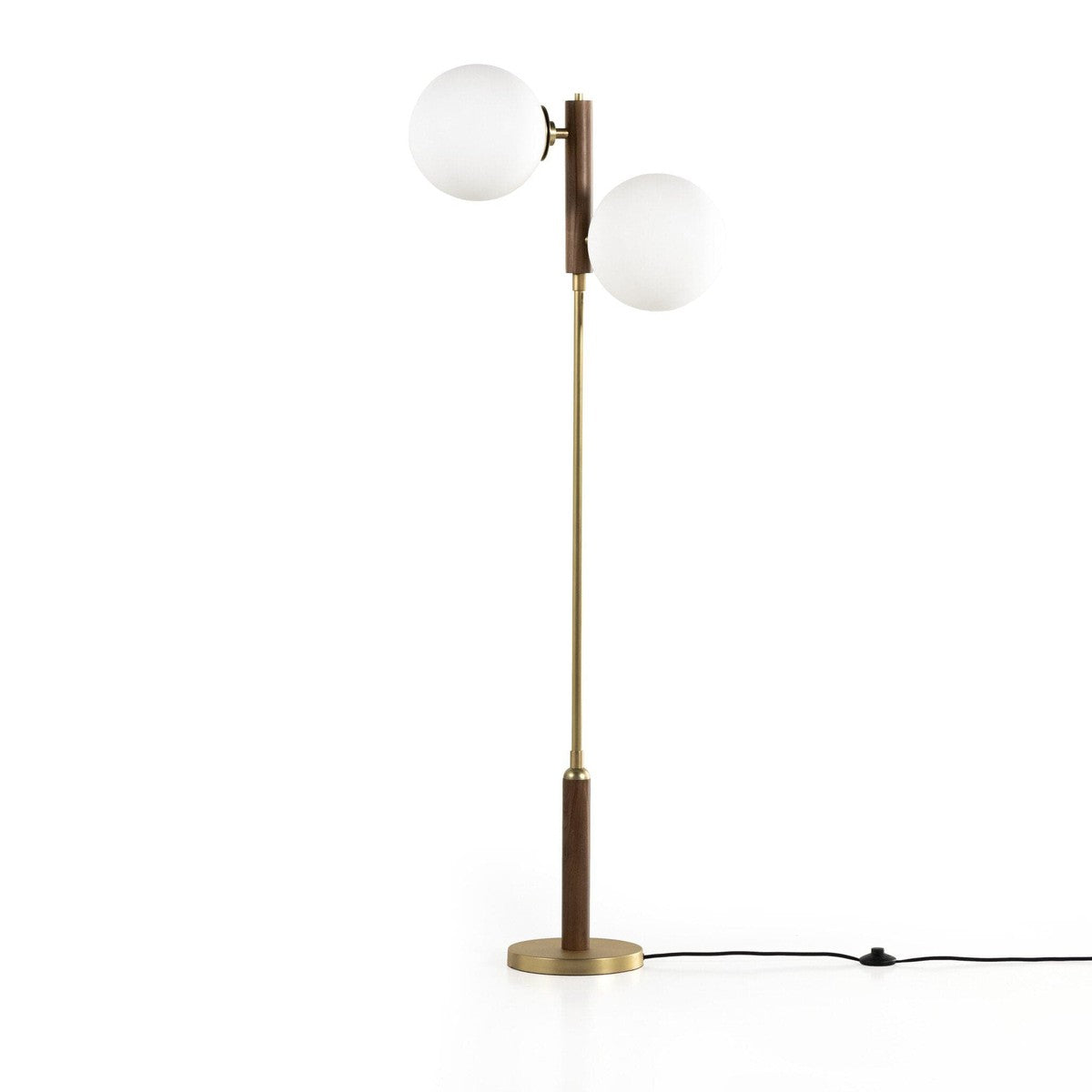 Colome Floor Lamp - Aged Brass