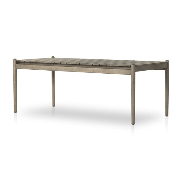 Rosen Outdoor Dining Table-Four Hands-FH-227369-002-Outdoor Dining Tables81"-Grey Eucalyptus-11-France and Son