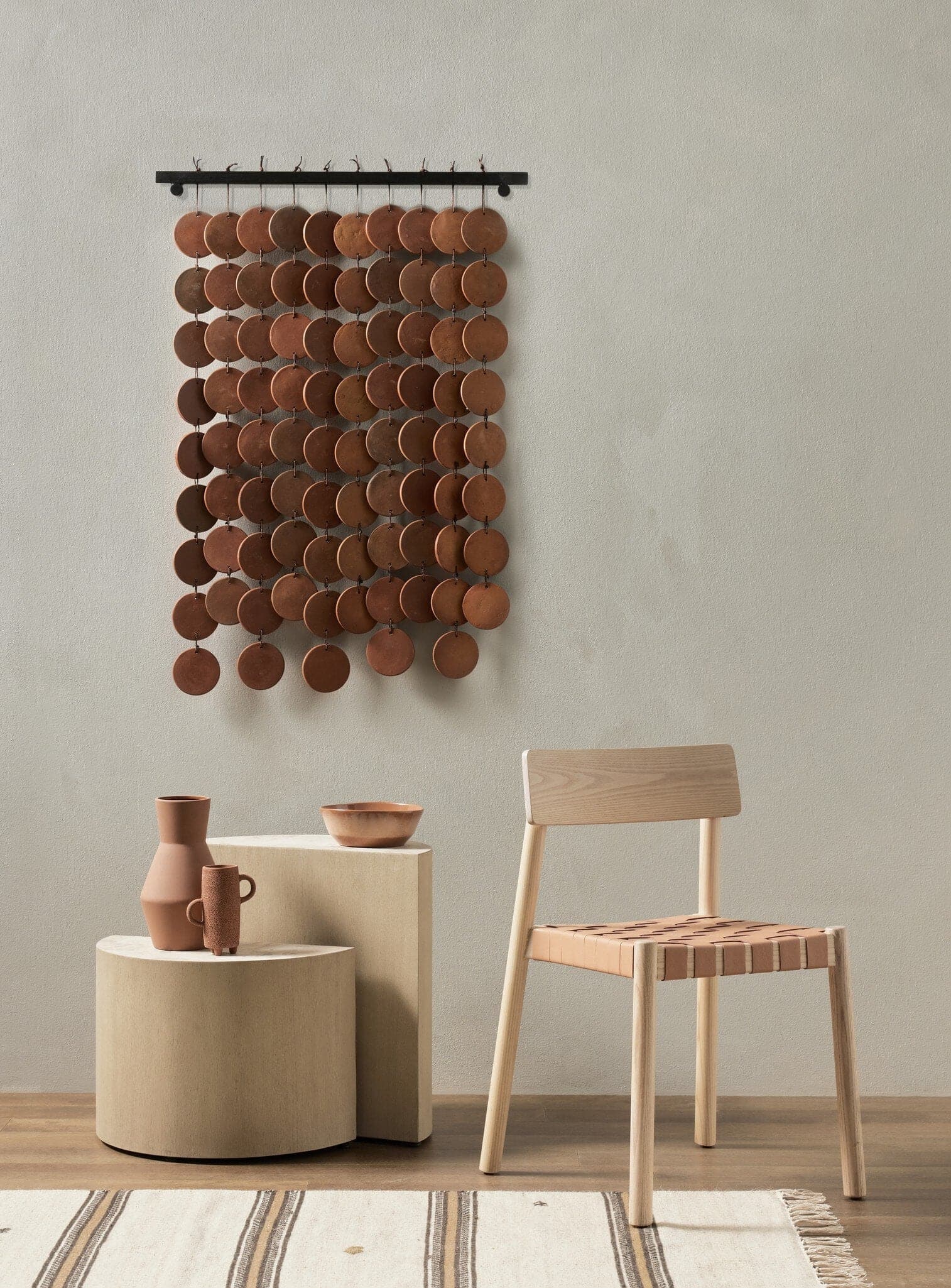 Ceramic Wall Hanging - Terracotta