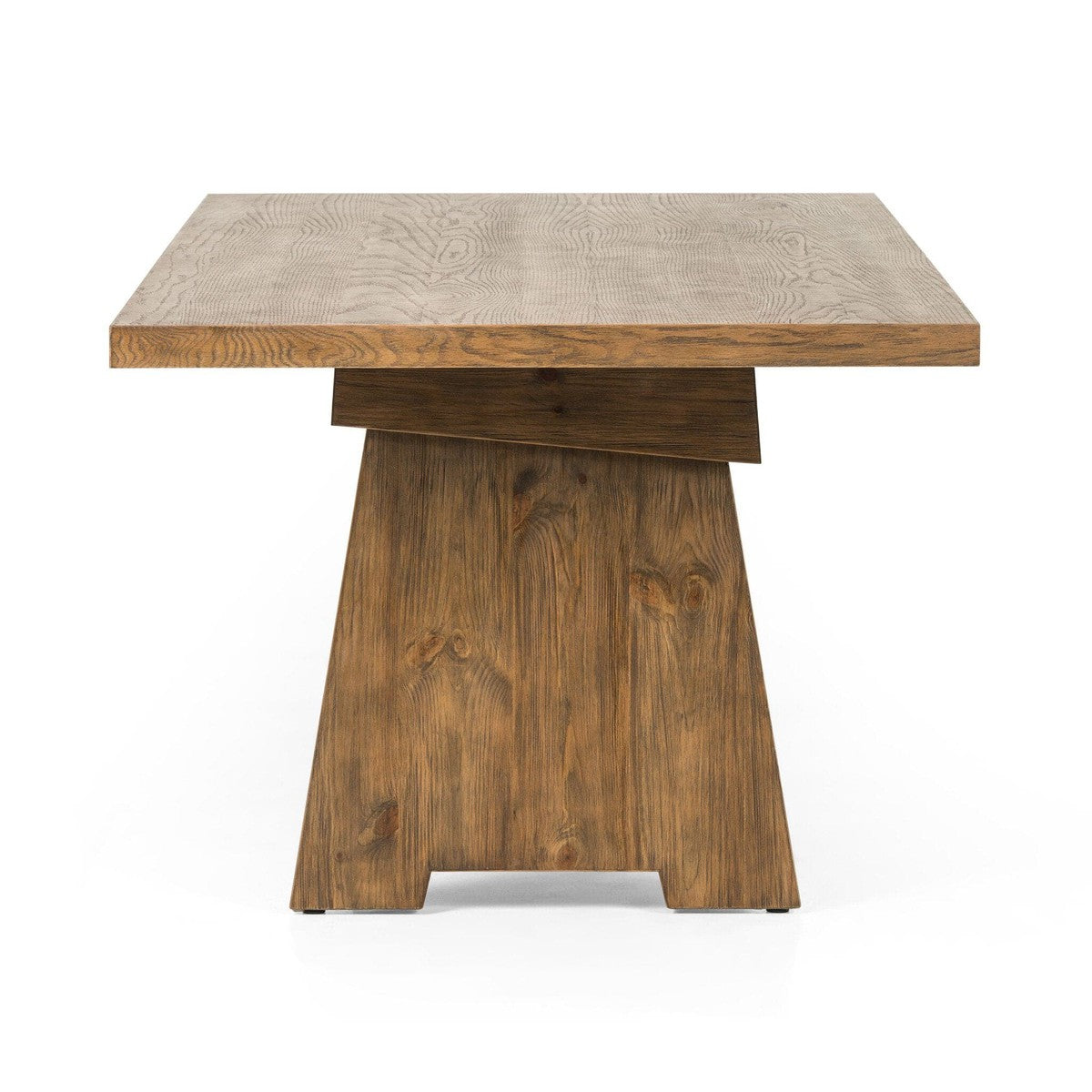 Darnell Dining Table - Bleached Oak Veneer