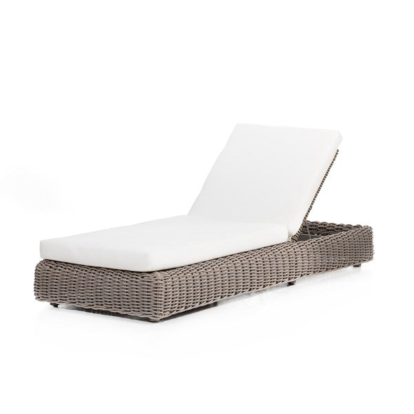 Como Outdoor Chaise Lounge - Natural Woven-Four Hands-FH-227494-001-Outdoor Chaises-1-France and Son